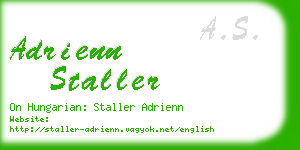 adrienn staller business card